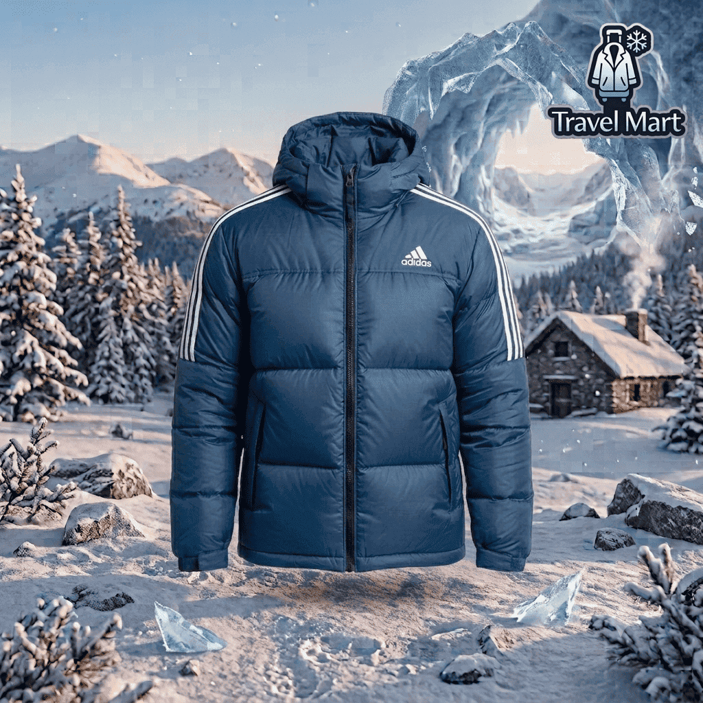 Adidas - Premium Sherpa Jacket (Navy Blue)