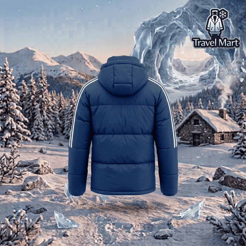 Adidas - Premium Sherpa Jacket (Navy Blue) 2
